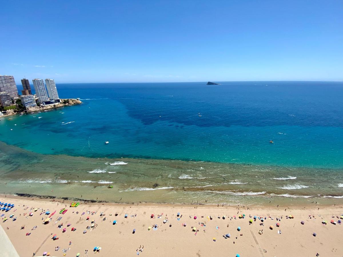Apartamento Torre Levante, Primera Linea De Playa Benidorm Esterno foto