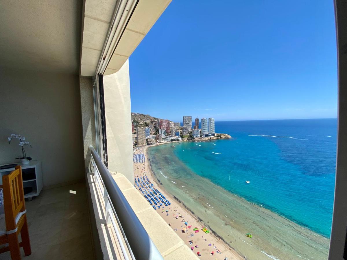 Apartamento Torre Levante, Primera Linea De Playa Benidorm Esterno foto