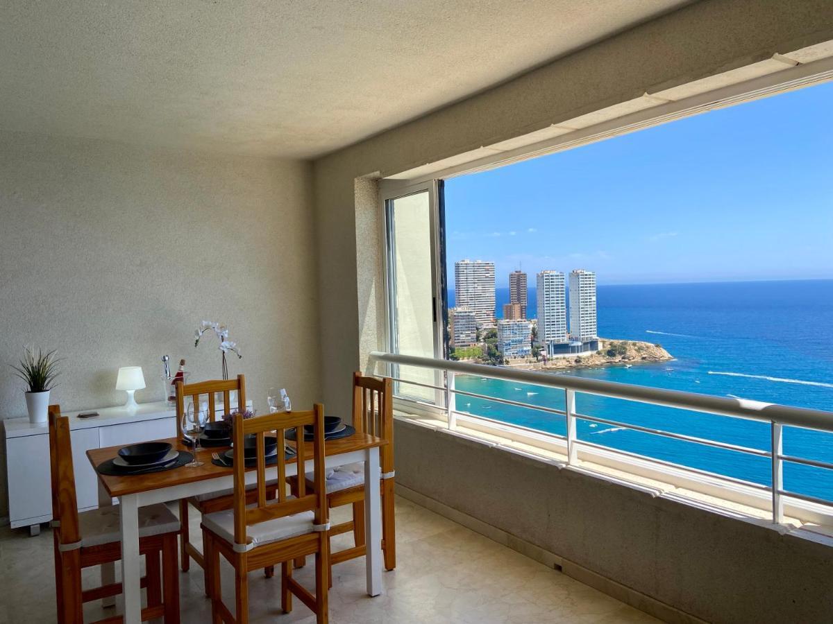Apartamento Torre Levante, Primera Linea De Playa Benidorm Esterno foto