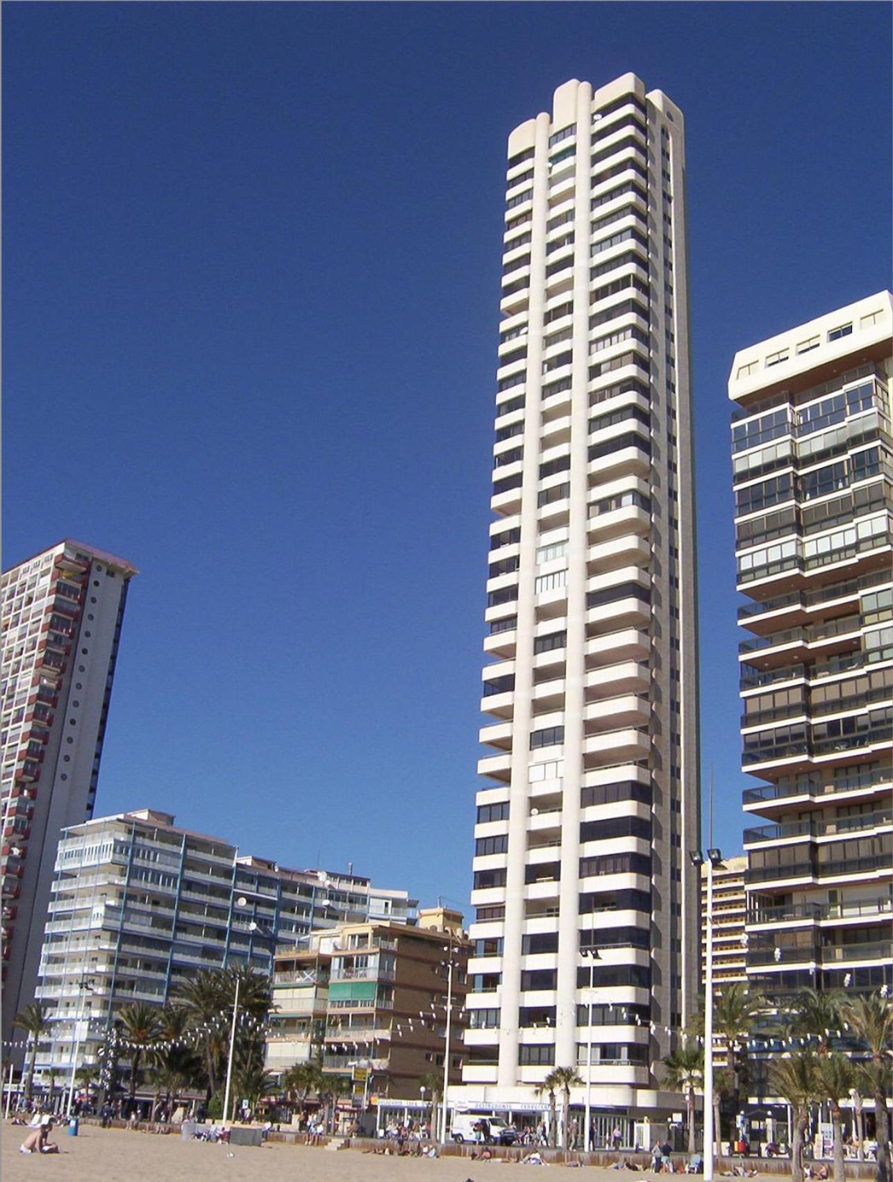 Apartamento Torre Levante, Primera Linea De Playa Benidorm Esterno foto